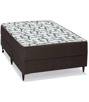 Conjugado Triuno Solteiro 88 cm (LARG) Marrom e Branco - 42987