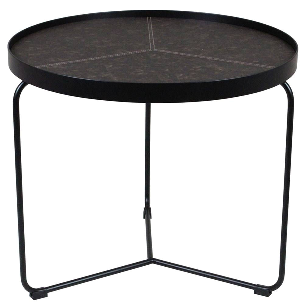 Mesa-Lateral-Kevin-Baixa-Couro-Castanho-com-Base-Preto-Laca-61-cm--LARG----43491