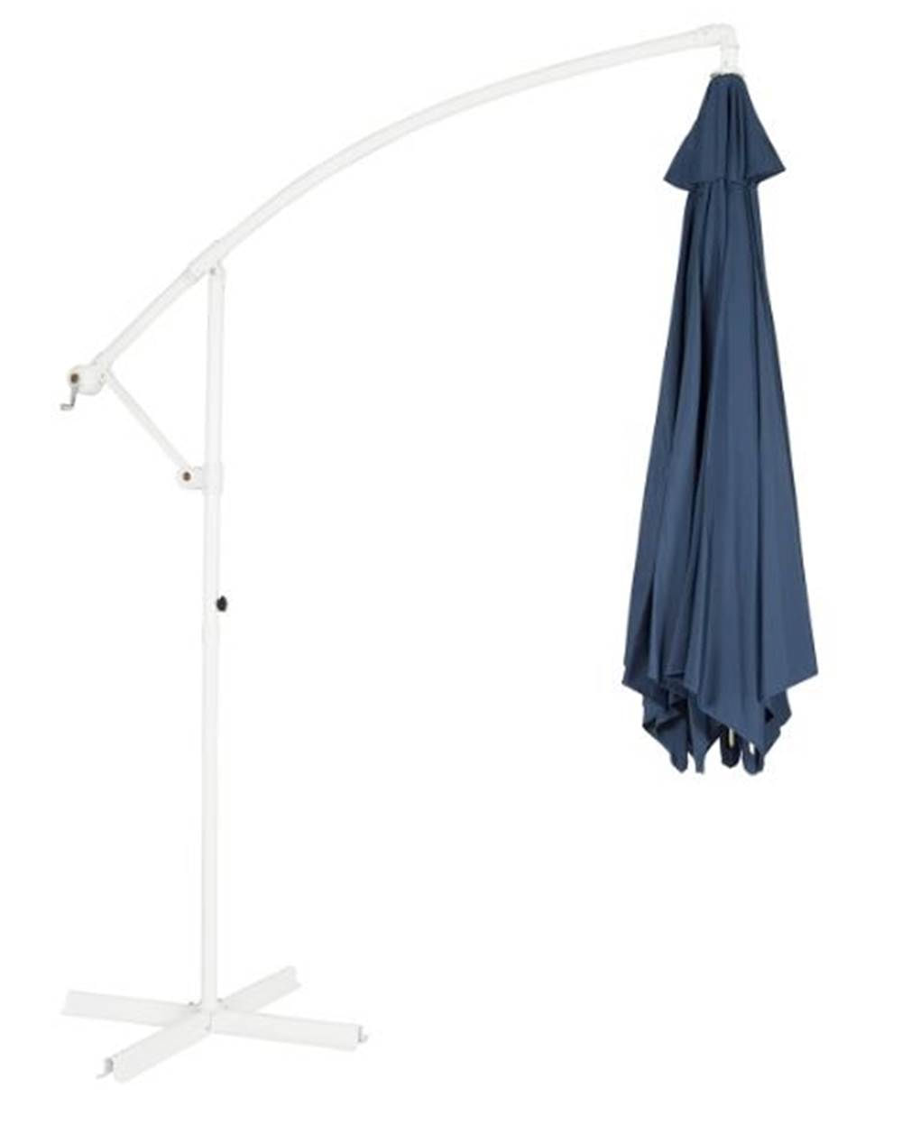 Ombrelone-Guaiuba-Azul-Marinho-em-Aluminio-com-Base-Lateral-335-MT--LARG--com-Tecido-Poliester---43791