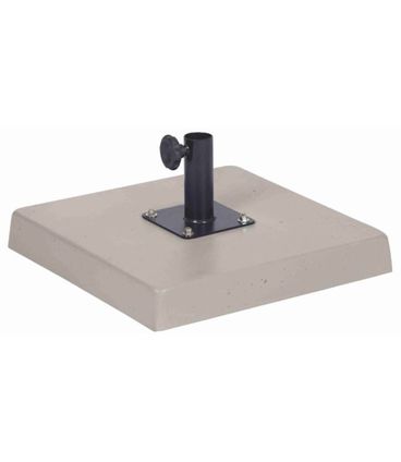 Ombrelone Leblon Azul Royal em Madeira 2,40 MT (LARG) Base 49x49 cm Central com Tecido Bagun - 44266