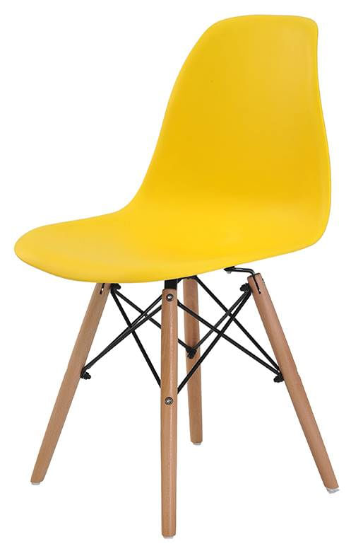 Cadeira-Eames-Eiffel-Polipropileno-Amarela-Base-Madeira---44156
