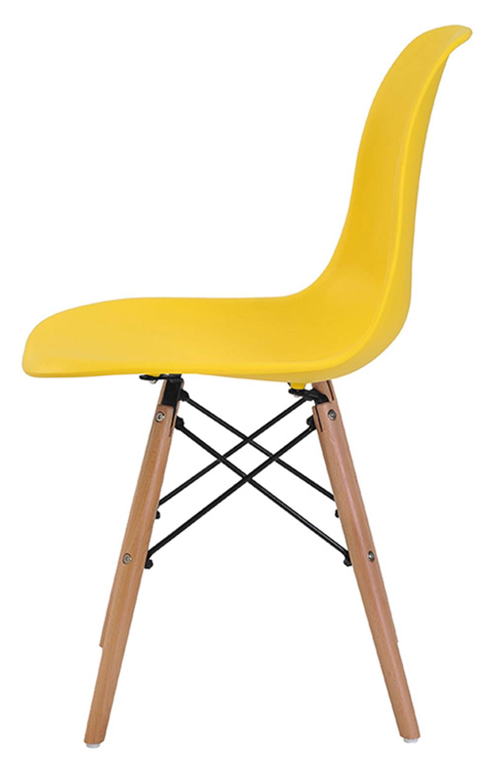 Cadeira-Eames-Eiffel-Polipropileno-Amarela-Base-Madeira---44156