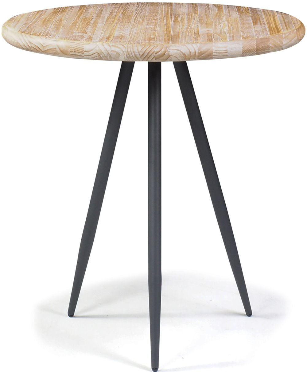 Mesa-Lateral-Redonda-Trianon-Metal-Grafite-Driftwood-50-cm--LARG--