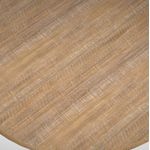 MesaJantarRedondaBasiqueMetalGrafiteDriftwood70cmLARG