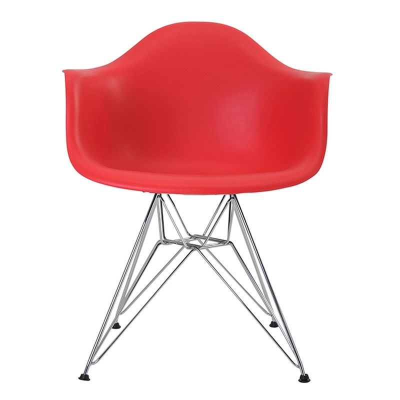 CadeiraEamesEiffelcomBracoPolipropilenocorVermelhoBaseCromada44924
