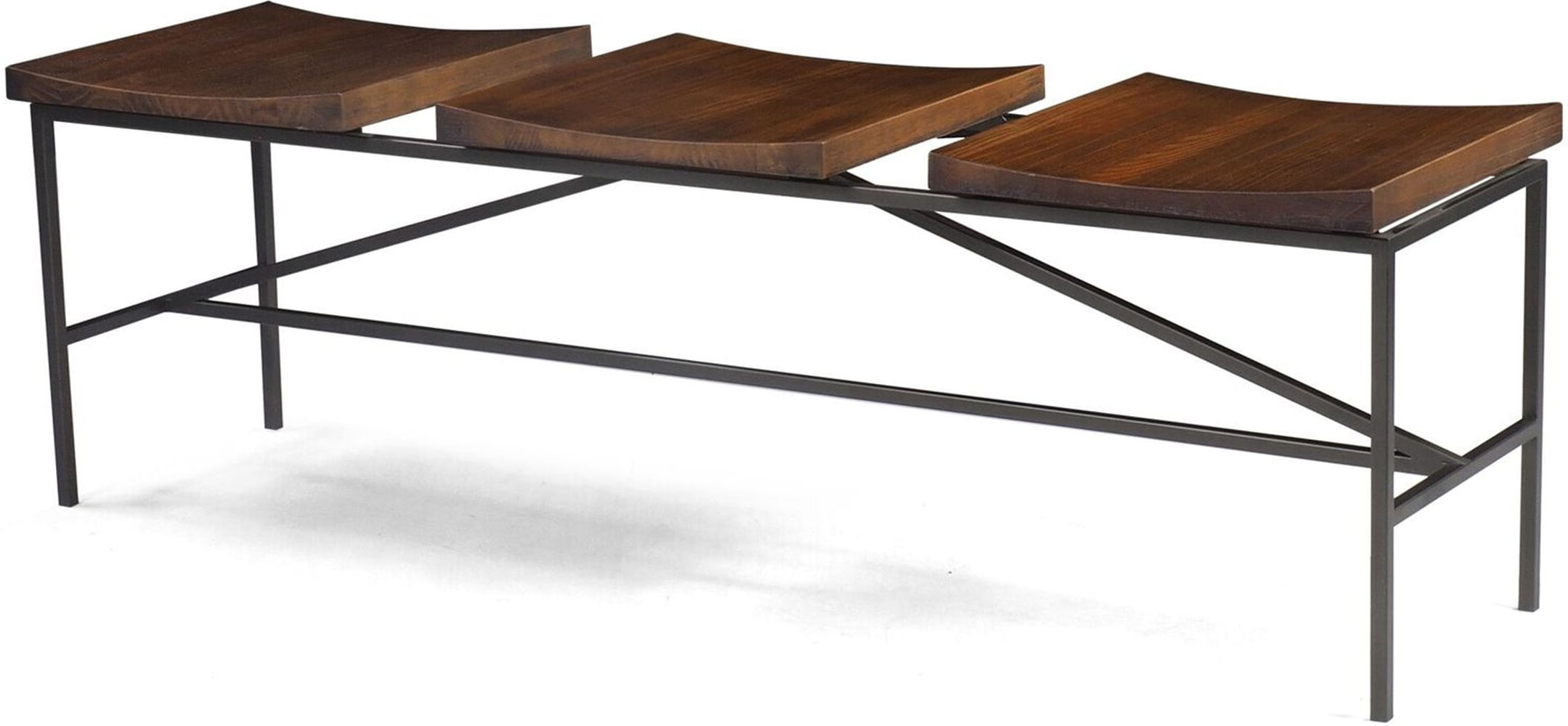 Banco-Trilogy-Metal-Grafite-Rustic-Brown-140-MT--LARG--