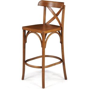 Banqueta Alta Bristol Carvalho Escovado 102cm - 43712