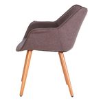 CadeiraMoniqueAssentoPUMarromEscurocomBasePalito45037