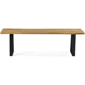 Banco Boston Metal Grafite Dirftwood 160cm - 46219