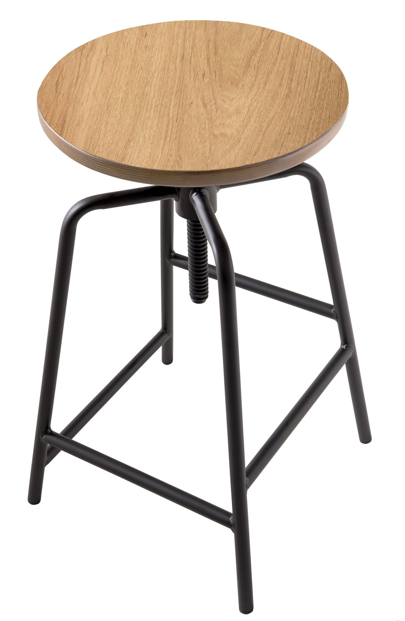 Banqueta-Anacapri-Assento-Formica-Freijo-com-Base-Preta-64-cm--ALT----47061