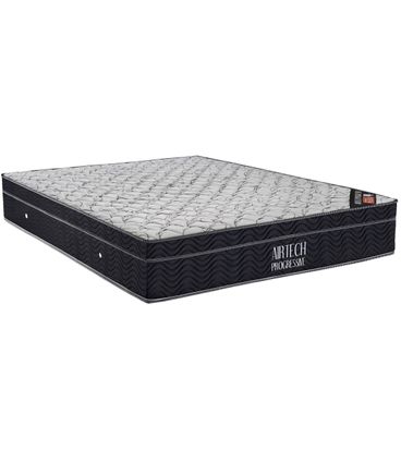 Conjunto Airtech Progressive Nanolastic Queen 1,58 cm (LARG) Base Camurca - 49100