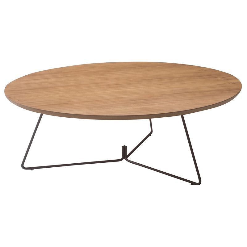 MesaCentroOvaleTampoTekacomBaseGrafite90cmLARG49435