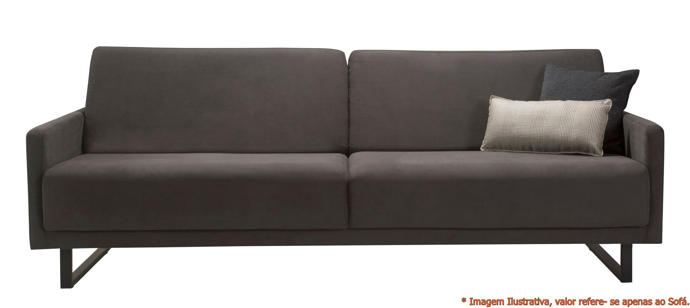 Sofa-Grand-Preto-com-Pes-de-Metal-Preto-2-Lugares---49485