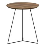 MesaLateralRebordTampoMadeiraNaturalcomBaseOuroVelho55cmALT49505