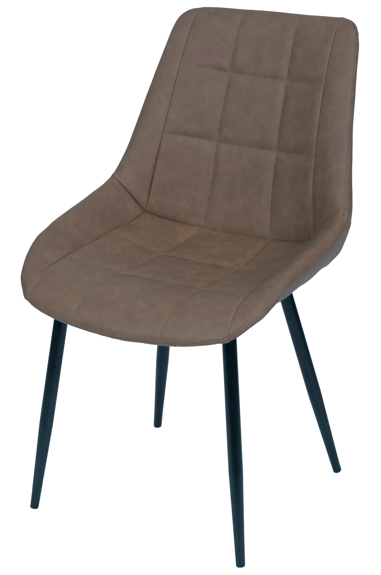 Cadeira-Lounge-PU-Cafe-com-Costura-Quadriculada---50019