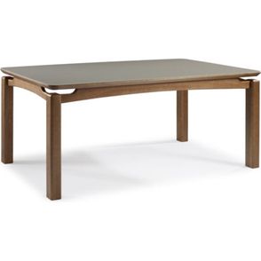 Mesa de Jantar Mountain Madeira Tampo de Vidro 198cm - 50925