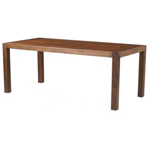 Mesa Jantar Massive em Madeira cor Walnut 160cm - 50519