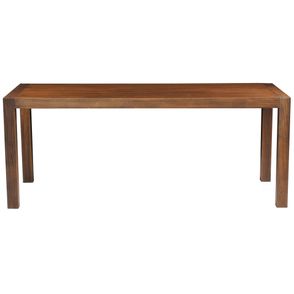 Mesa Jantar Massive em Madeira cor Walnut 160cm - 50519