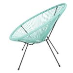 PoltronaAcapulcoCordasemPVCCorTiffanyBaseFixaPreta51838