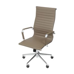 Cadeira Eames Alta Fendi Base Cromada - 51826