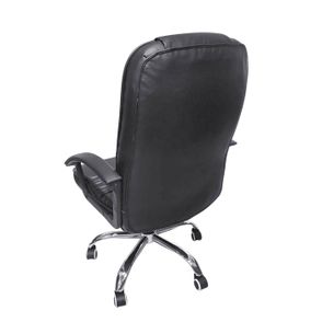 Poltrona de Escritorio American Confort Giratoria Preta - 50203