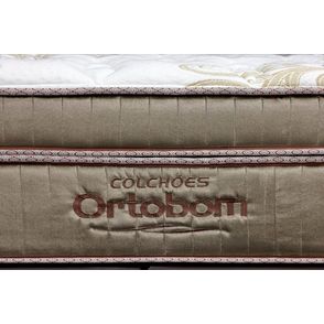 Colchao Gold Ultra Gel Solteiro 78 cm (LARG) Dourado e Branco - 51852