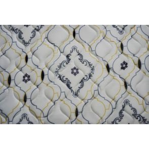 Colchao Iso 1.0.0 - D33 Queen Grafite e Branco 158cm - 52019