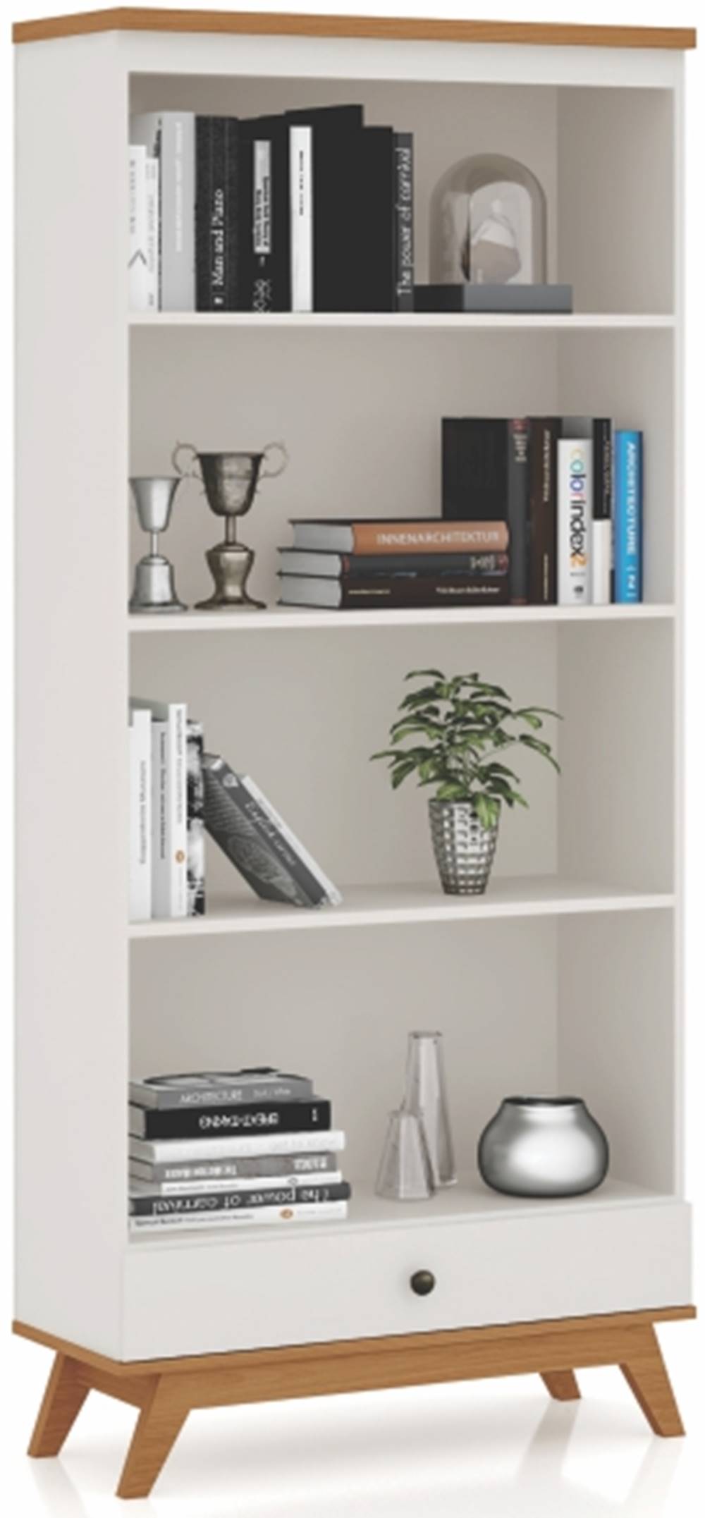 Estante-Retro-Joia-com-1-Gaveta-cor-Off-White-com-Freijo---45290-DECORADO