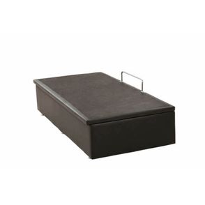 Base de Cama Box Bau Physical Corino Marrom Solteiro 88 cm (LARG) - 52588