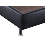 BasedeCamaBoxLightCourinoPretoSolteirao108cmLARG52657