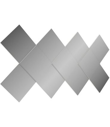 Quadro Espelho Seta Grande cor Off White - 52872