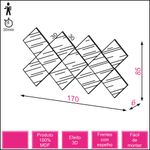 QuadroEspelhoSetaGrandecorOffWhite52872