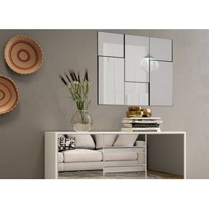 Quadro Espelho Escala Pequeno 90cm (LARG)cor Off White - 52888