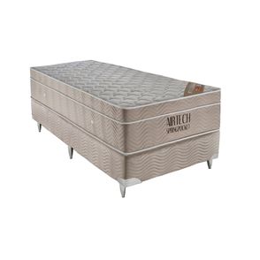 Conjunto Box Airtech Spring Pocket Solteiro 78 cm (LARG) Base Camurca - 52777