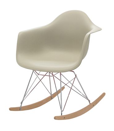 Cadeira Eames Eiffel com Braco Polipropileno Nude Base Balanco - 53045