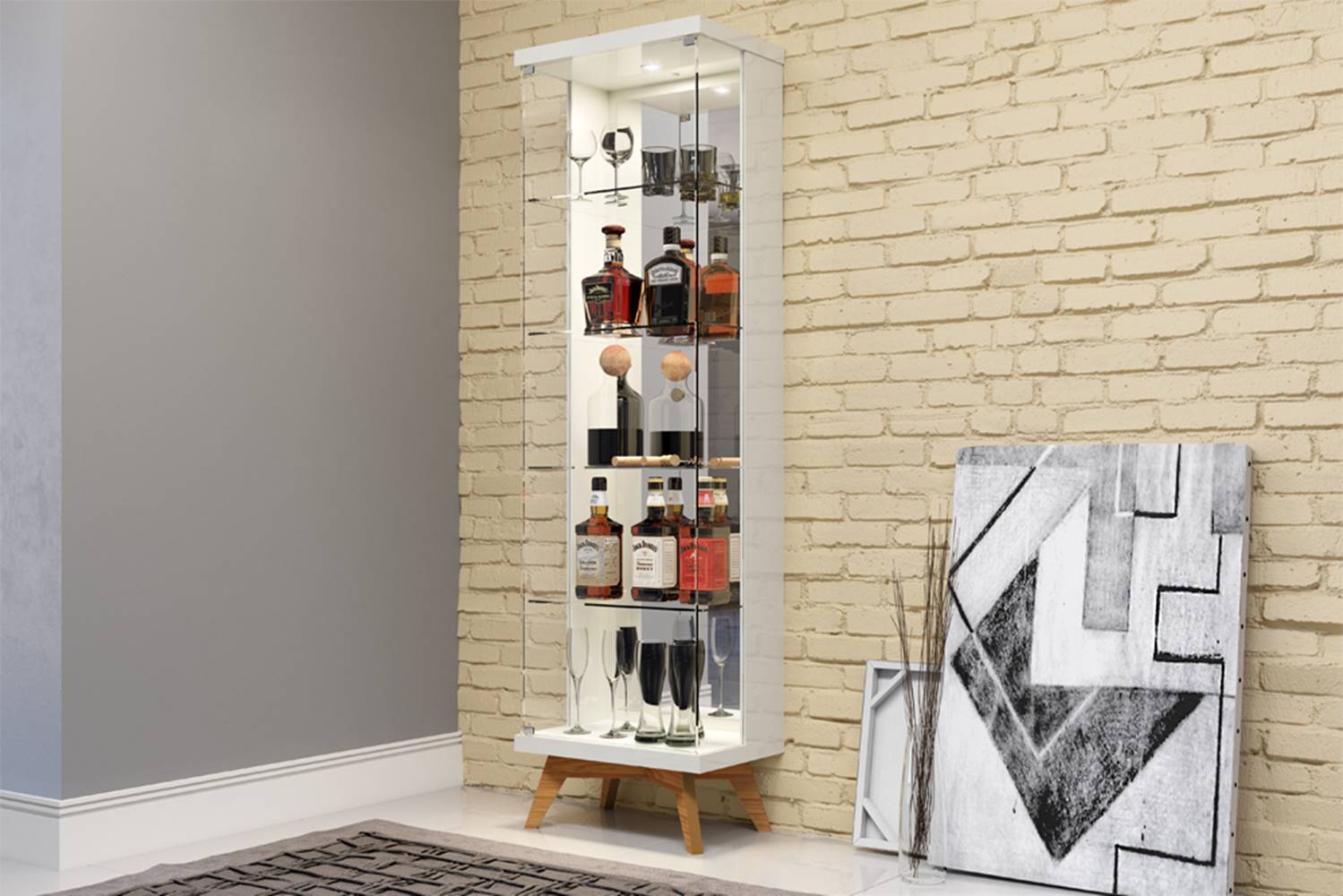 Cristaleira-Espelhada-Retro-Uruguai-com-Led-cor-Off-White-com-Freijo---47486--