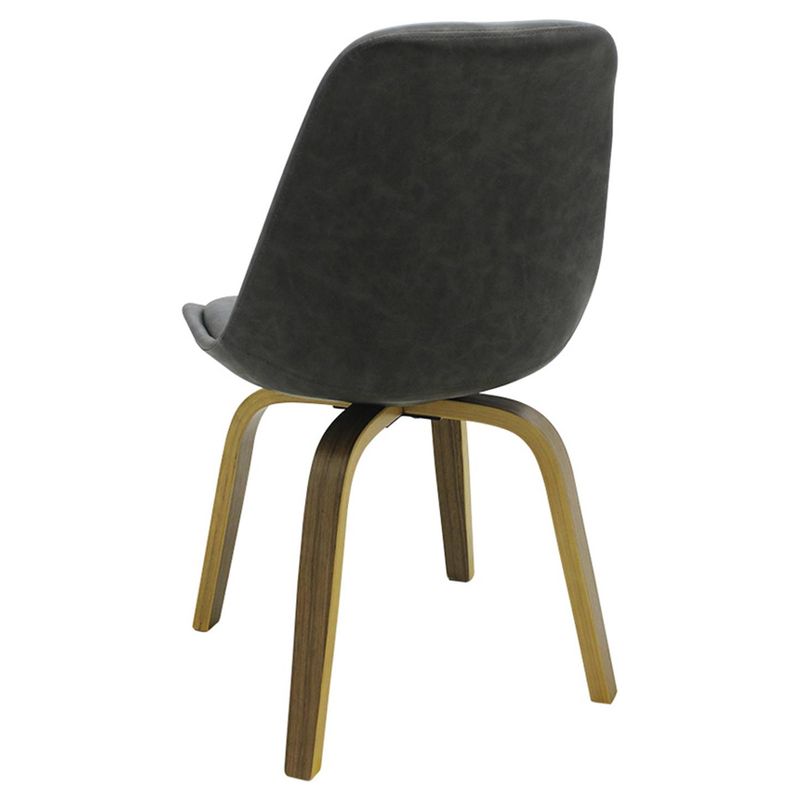 CadeiraLisEamesRevestidaPUCinzaBaseMadeiraMescla53303