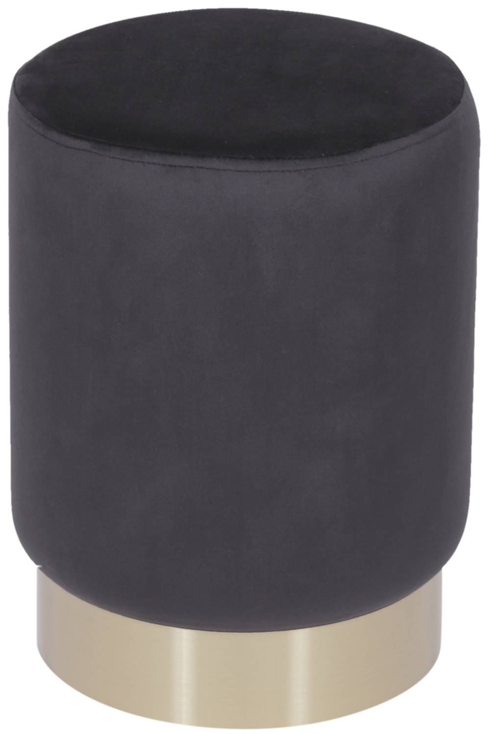 Puff-Alianca-Aveludado-cor-Preta-Base-Metalica-Dourada---53495-