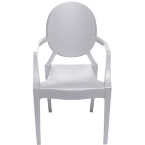 Cadeira Louis Ghost INFANTIL com Braco cor Branca - 53503