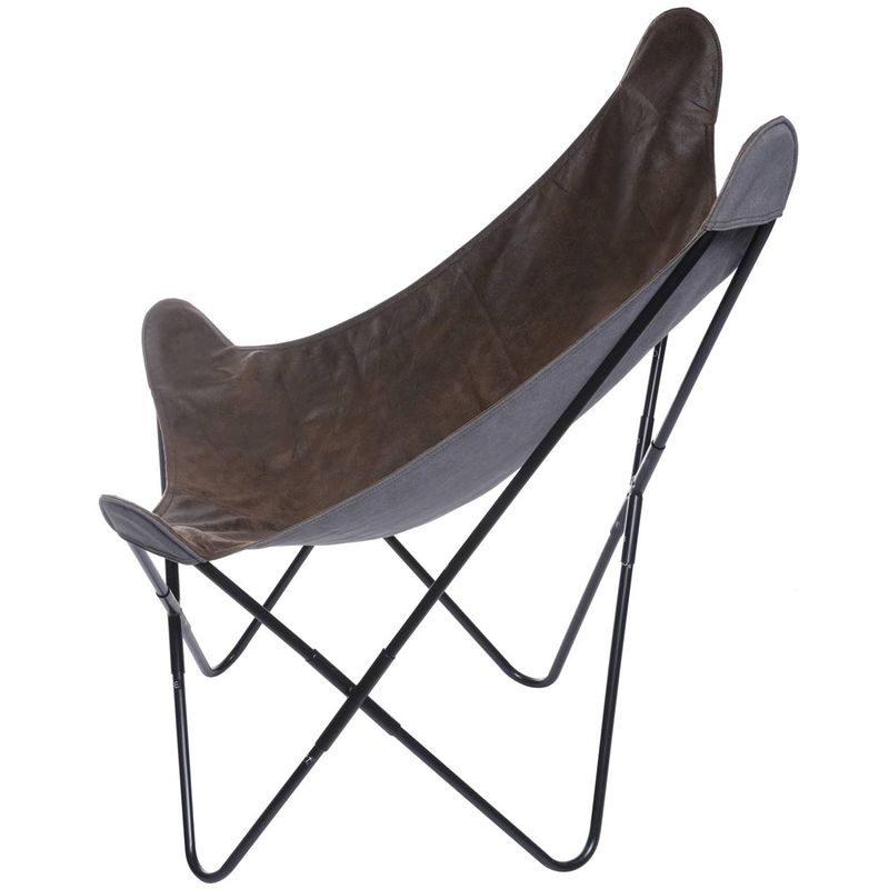 PoltronaButterflyEstruturaemFerrocomAssentoCourissimocorRetro53530