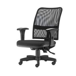 Cadeira Soul Assento Crepe Preto Braco Curvado Base Metalica com Capa - 54216