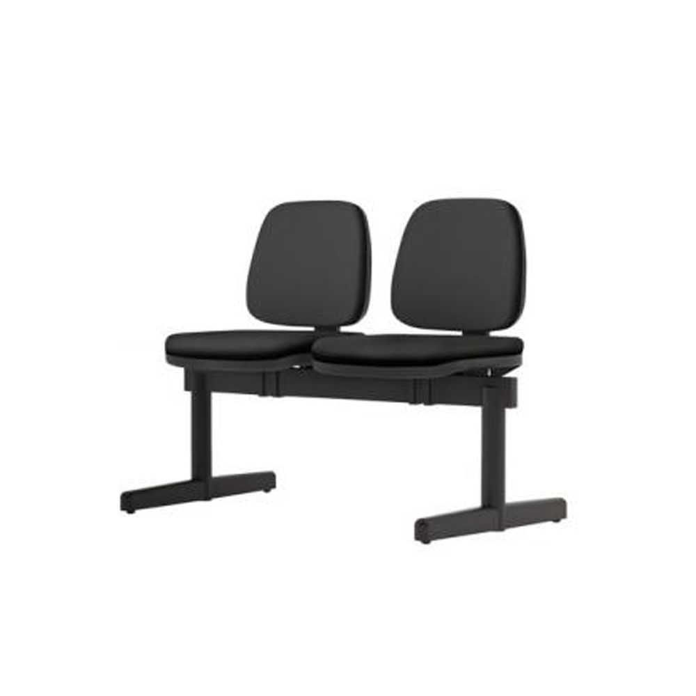 Longarina-Job-2-Lugares-Assento-Crepe-Preto-Base-Metalica-Preta---54516