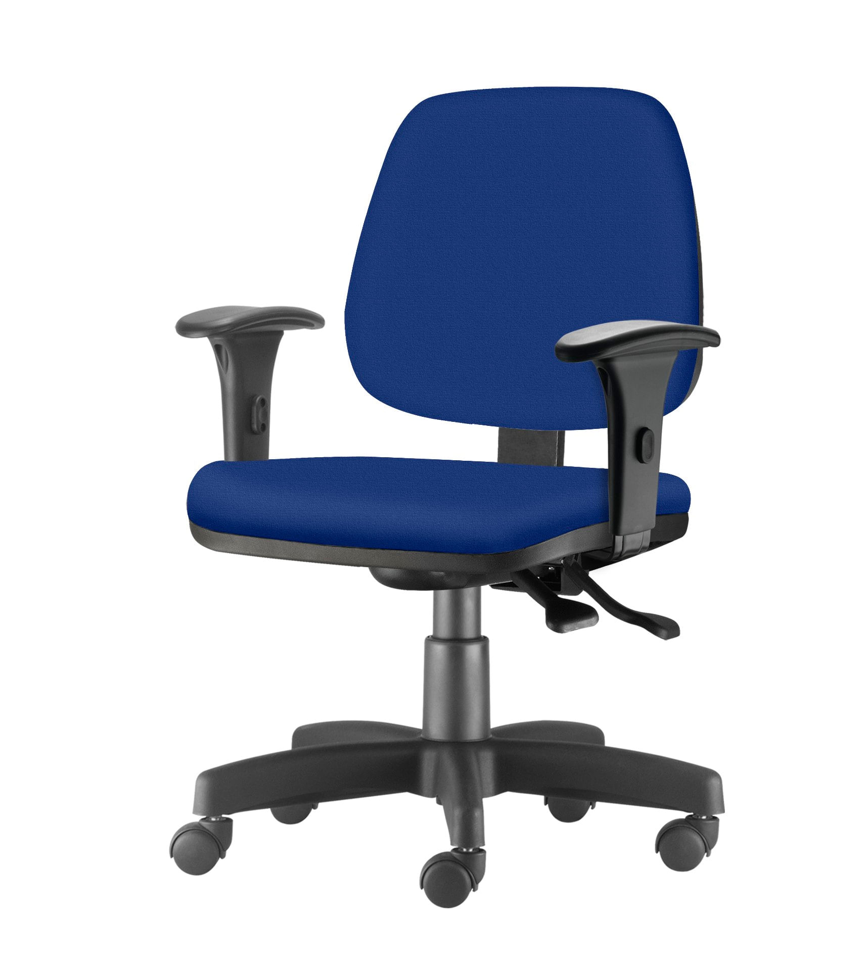 Cadeira-Job-com-Bracos-Assento-Courino-Azul-Base-Rodizio-Metalico-Preto---54606