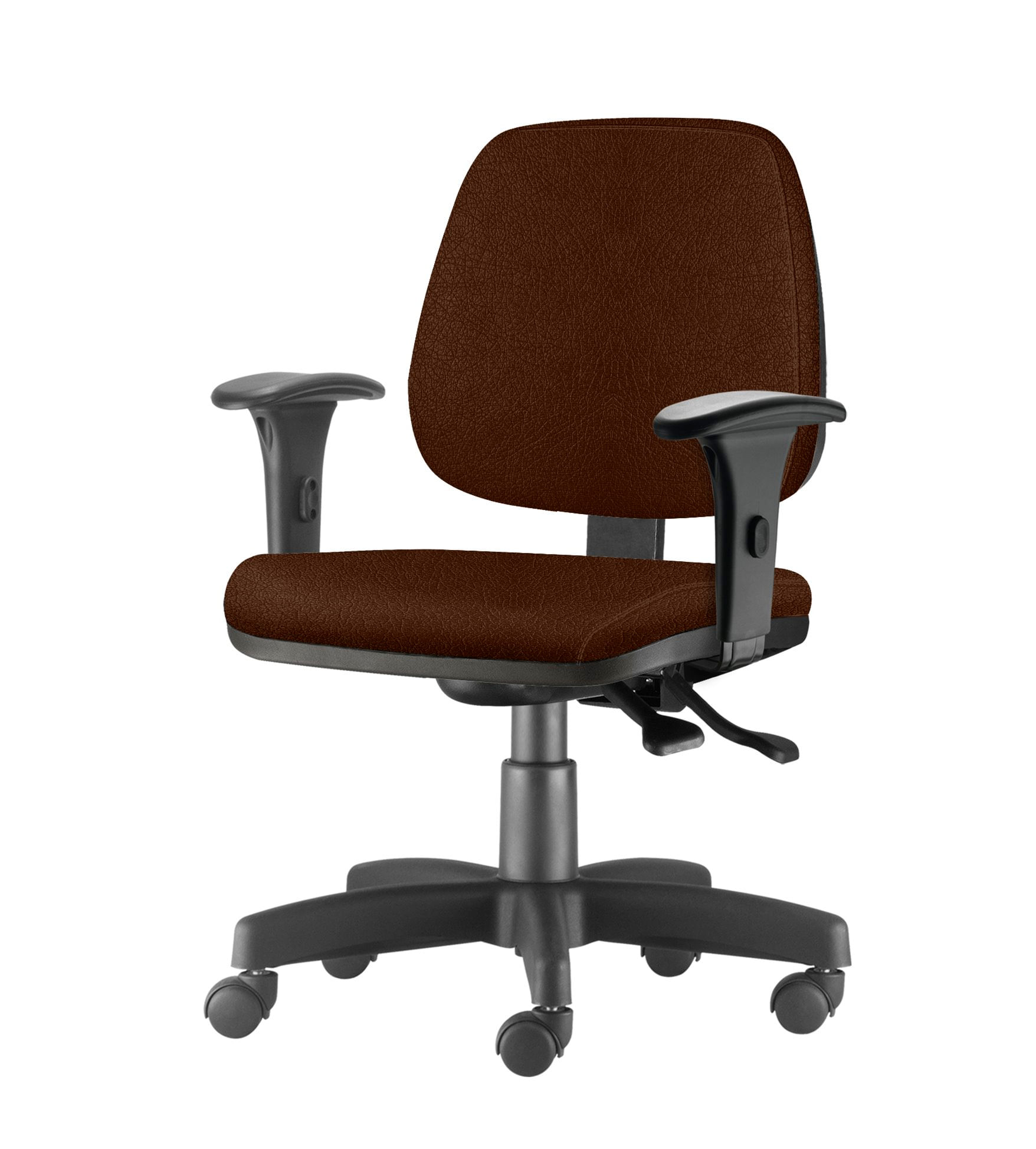 Cadeira-Job-com-Bracos-Semi-Curvados-Assento-Courino-Marrom-Base-Nylon-Arcada---54631
