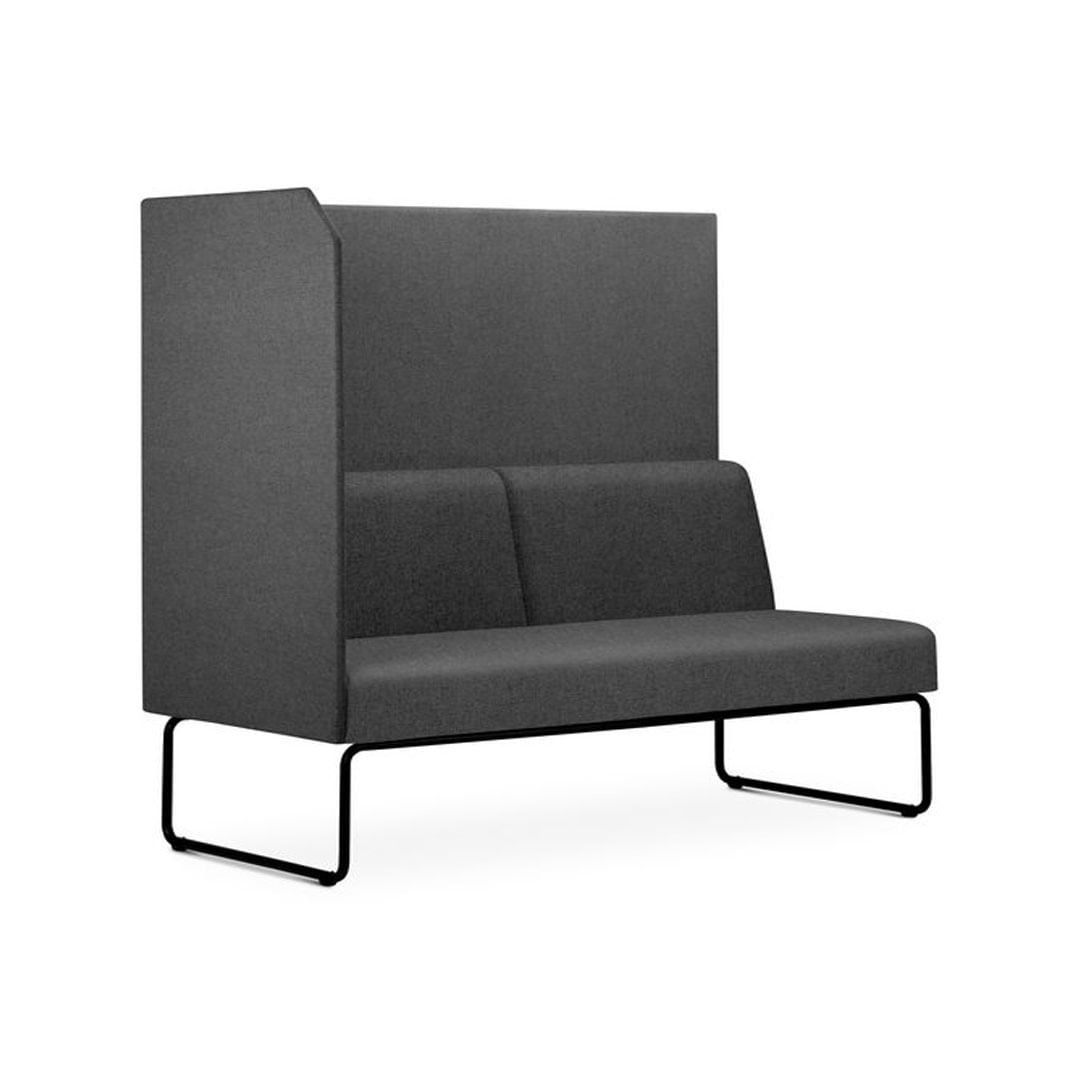 Sofa-Privativo-Pix-com-Lateral-Direita-Aberta-Assento-Mescla-Cinza-Escuro-Base-Aco-Preto---54979