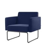 PoltronaPixAssentoCourinoAzulBaseAcoPreto55042