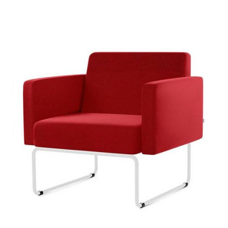 PoltronaPixAssentoCrepeVermelhoBaseAcoBranco55043