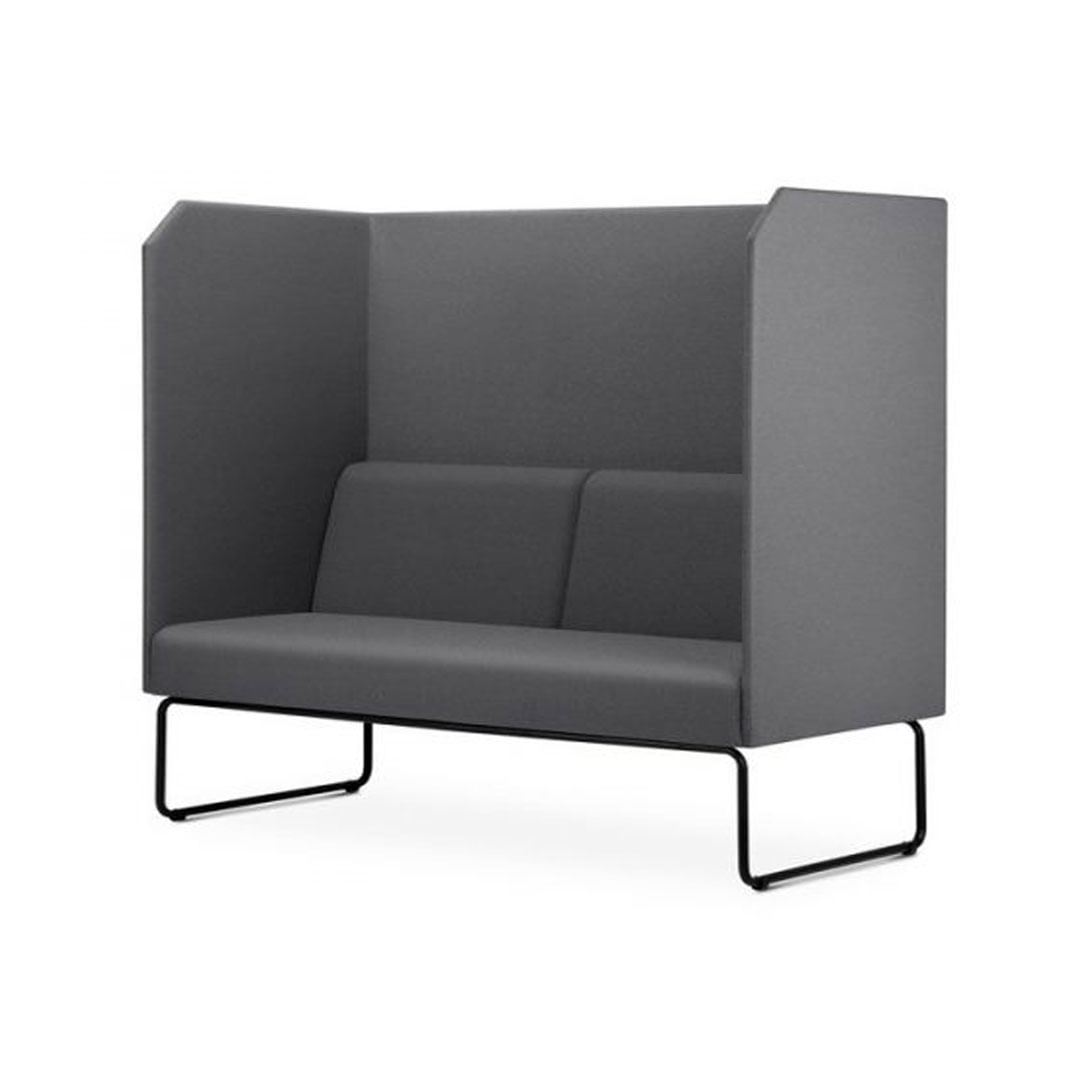 Sofa-Privativo-Pix-com-Divisoria-e-Assento-Crepe-Cinza-Base-Aco-Preto---55081-