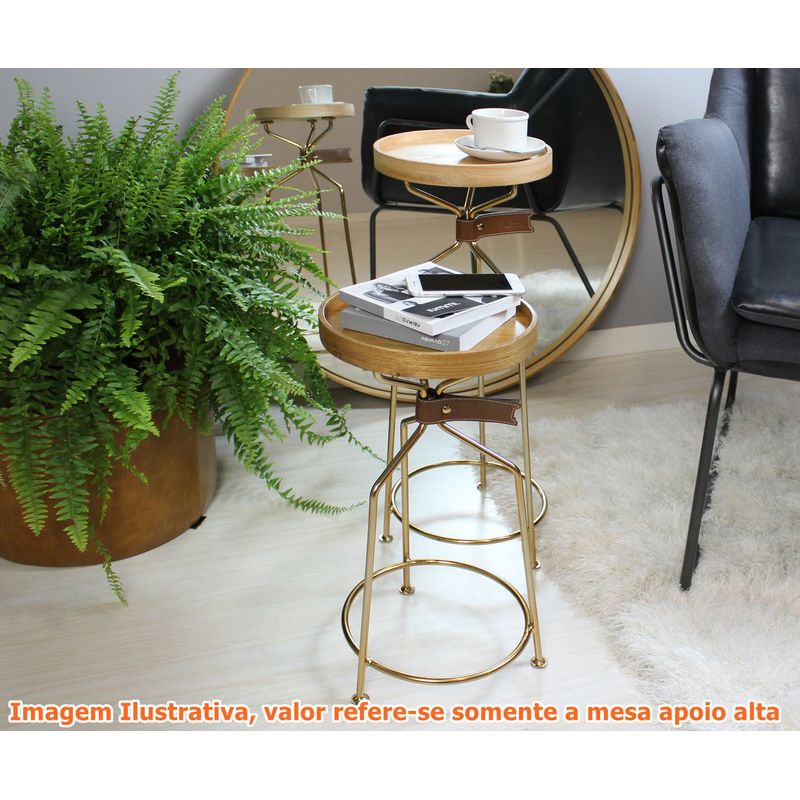 MesaApoioTagAltaTampoNogueiracomBaseDourada27cmLARG55116