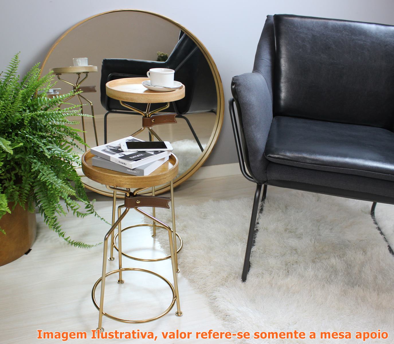 Mesa-Apoio-Tag-Baixa-Tampo-Nogueira-com-Base-Dourada-27-cm--LARG----55126